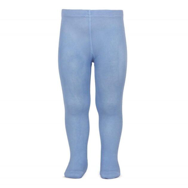 CÓNDOR Hladké pančuchy modré bluish Plain stitch basic tights 2019 | Welcomebaby.sk