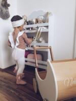 CÓNDOR Pančuchy na traky s volánom krémové bez nožičiek Flounced Suspender Cotton Leggings cream 2401 | Welcomebaby.sk