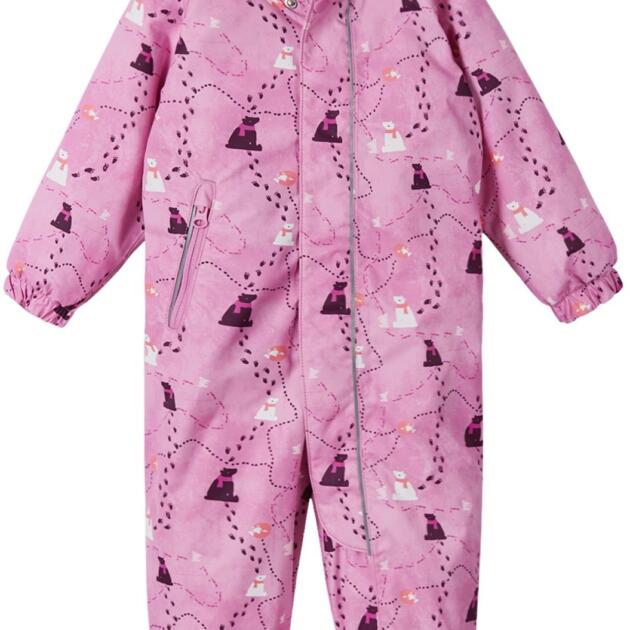 REIMA Dievčenský zimný membránový overal PUHURI ružová Kid´s Winter Snowsuit cold pink 5100116A | Welcomebaby.sk