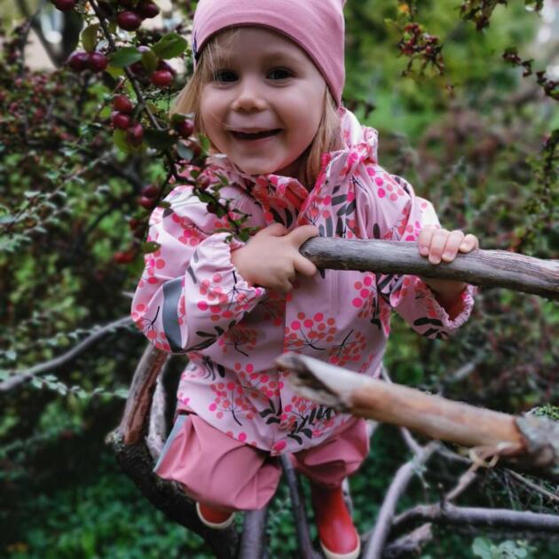 REIMA Tenká bunda do dažďa ružová Kid's Rain Jacket VESI pale rose 5100025A | Welcomebaby.sk