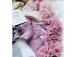 NENA BEBE Tutu podkolienky tmavoružové Tutu Kneesocks dark pink 05 | Welcomebaby.sk