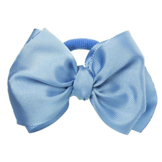 SIENA Gumička modrá french blue s mašľou do vlasov Faya Siena Ribbon hairbow | Welcomebaby.sk