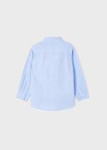 MAYORAL Košeľa svetlomodrá Long Sleeve Shirt boy light blue 146 | Welcomebaby.sk