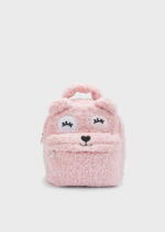 MAYORAL Huňatý ruksak ružový vlnený Wool Backpack pink 10371 | Welcomebaby.sk