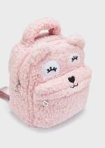 MAYORAL Huňatý ruksak ružový vlnený Wool Backpack pink 10371 | Welcomebaby.sk