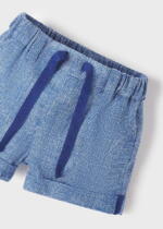 MAYORAL Ľanové šortky kraťasy modré Linen shorts blue 1209 | Welcomebaby.sk