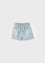 MAYORAL Rifľové kraťasy modré Jean Shorts light blue 3273 | Welcomebaby.sk