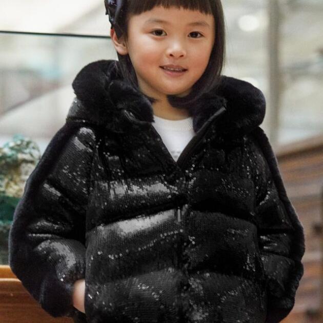 ABEL & LULA Trblietavá bunda čierna krátka Taffeta jacket black 5833 | Welcomebaby.sk
