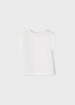 MAYORAL Tričko s dámami biele Tshirt with womans crd-jade 3032-41 | Welcomebaby.sk