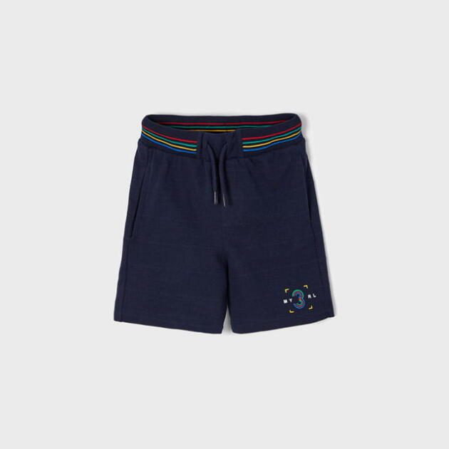 MAYORAL Teplákové kraťasy modré Short navy blue 3262 | Welcomebaby.sk