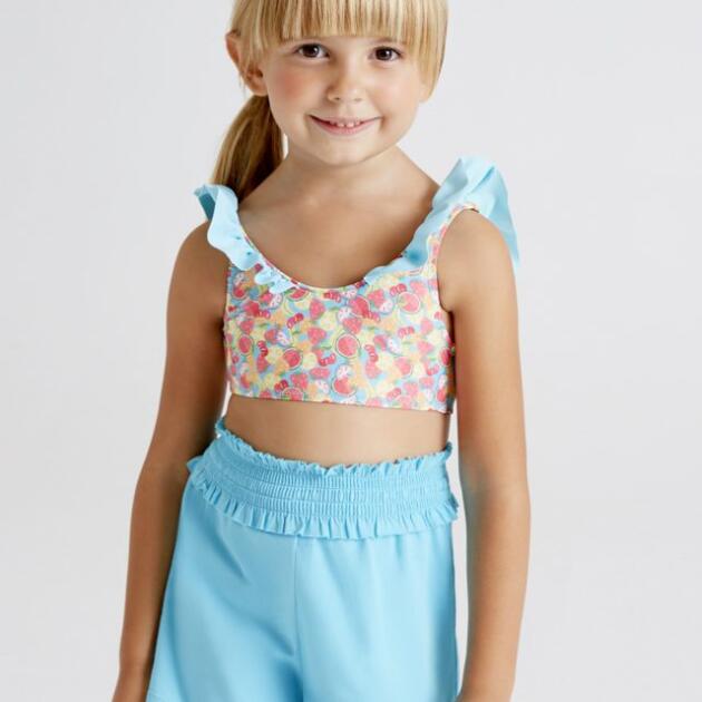 MAYORAL Plavky s volánom ovocie Swimsuit fruit 3769 | Welcomebaby.sk