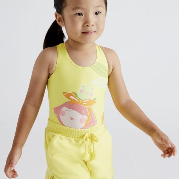 MAYORAL Plavky žlté s postavičkou Swimsuit yellow 3770 | Welcomebaby.sk