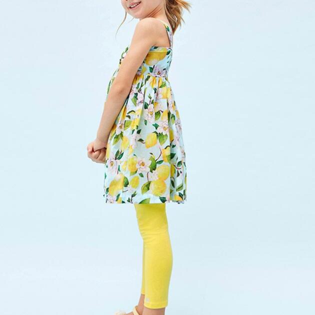 MAYORAL Dlhé legíny žlté Long basic leggings yellow 748 | Welcomebaby.sk