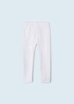 MAYORAL Dlhé legíny biele Long basic leggings white 748 | Welcomebaby.sk
