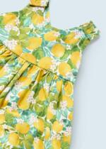 MAYORAL Šaty s citrónmi žlté Dress with lemons yellow 1975 | Welcomebaby.sk
