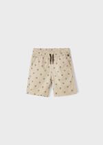 MAYORAL Kraťasy s palmami béžové Printed shorts with palms beige 3227 | Welcomebaby.sk