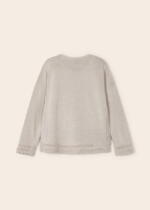 MAYORAL Sveter s jemným vzorom béžový Sweater with a delicate pattern beige 3344 | Welcomebaby.sk
