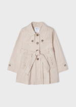 MAYORAL Trenčkot bez kapucne béžový Trench coat without hood beige 3446 | Welcomebaby.sk