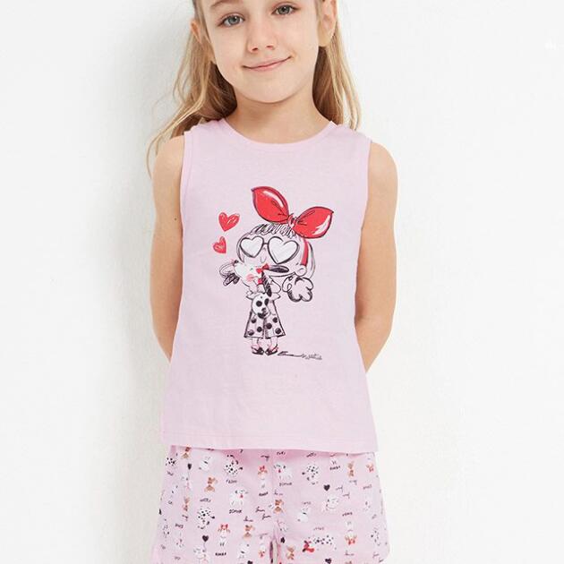 MAYORAL Pyžamo s krátkym rukávom ružové Pajamas with short sleeves pink 3775 | Welcomebaby.sk