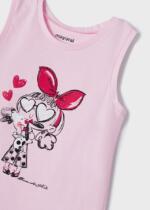 MAYORAL Pyžamo s krátkym rukávom ružové Pajamas with short sleeves pink 3775 | Welcomebaby.sk