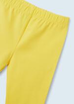 MAYORAL Legínový set s krátkym tričkom žltý Leggings set with short sleeved tshirt yellow 3784 | Welcomebaby.sk