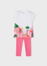 MAYORAL Legínový set s tričkom svetloružový Leggings set light pink 3787 | Welcomebaby.sk