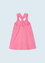 MAYORAL Plážové šaty vtáky ružové Beach dress with birds pink 3944 | Welcomebaby.sk