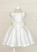 ABEL & LULA Sviatočné šaty s ozdobnými kvetmi biele Festive dress with flowers white 5027 | Welcomebaby.sk