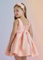 ABEL & LULA Sviatočné šaty s ozdobnými kvetmi ružové Festive dress with flowers pink 5027 | Welcomebaby.sk