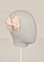 ABEL & LULA Mašlička do vlasov broskyňová Hairclip bow peach 5433 | Welcomebaby.sk