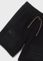 MAYORAL Kraťasy s vreckami čierne Shorts with pockets black 6255 | Welcomebaby.sk