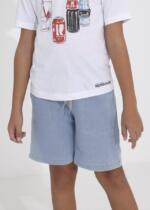 MAYORAL Kraťasy bledomodré Shorts light blue 6260 | Welcomebaby.sk