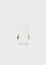 MAYORAL Sandále s mašličkou zlatoružové Sandals with bow gold pink 41452 | Welcomebaby.sk