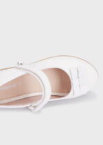 MAYORAL Baleríny s mašličkami biele Ballet flats with bows white 45429 | Welcomebaby.sk