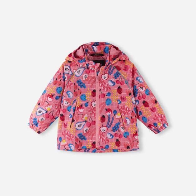 REIMA Bunda Hete vzorovaná ružová Jacket patterned sunset pink 5100168B | Welcomebaby.sk