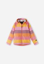REIMA Mikina Haave pruhovaná ružová Hoodie striped pink 5200120B | Welcomebaby.sk