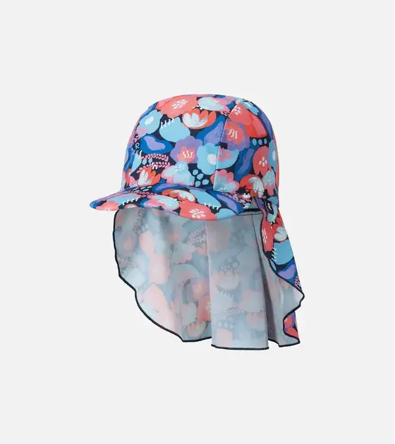 REIMA Klobúčik Mustekala kvetovaný modrý Hat flowers blue 5300155A | Welcomebaby.sk
