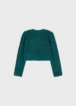 MAYORAL Pletené bolerko pre bábätká tmavozelené Knitted cardigan dark green 4308 | Welcomebaby.sk