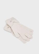 MAYORAL Rukavice s mašľou krémové Bow gloves cream 10333 | Welcomebaby.sk