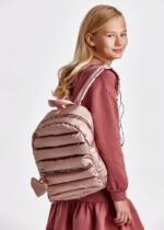 MAYORAL Metalický ruksak ružový Metallic backpack pink 10387 | Welcomebaby.sk