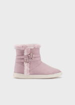 MAYORAL Čižmy s umelou kožušinou a hviezdami ružové Boots with faux fur with stars pink 46317 | Welcomebaby.sk