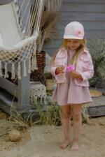 JAMIKS Šiltovka s kvetom ružová Marcelina Cap with flower pink JLF133 | Welcomebaby.sk