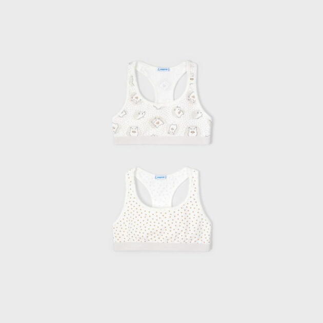 MAYORAL Set 2 lambád biely Set of 2 lambadas white 10300 | Welcomebaby.sk