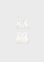 MAYORAL Set 2 lambád biely Set of 2 lambadas white 10300 | Welcomebaby.sk