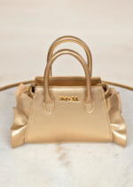 Abel & Lula Volánová kabelka zlatá Ruffle bag gold 5448 | Welcomebaby.sk