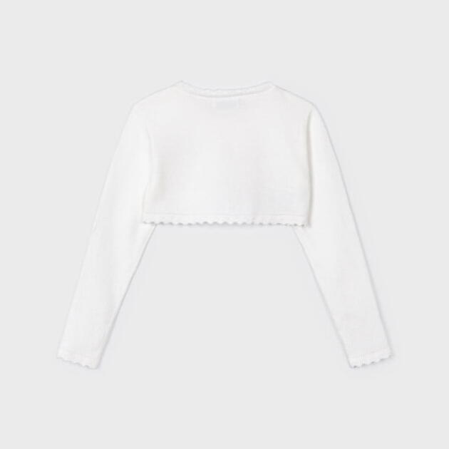 MAYORAL Bolerko s jemným vzorom crudo Cardigan with a delicate pattern 320 | Welcomebaby.sk