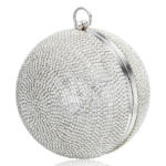 JULIE JULSEN Trblietavá disko kabelka strieborná Disco handbag silver | Welcomebaby.sk