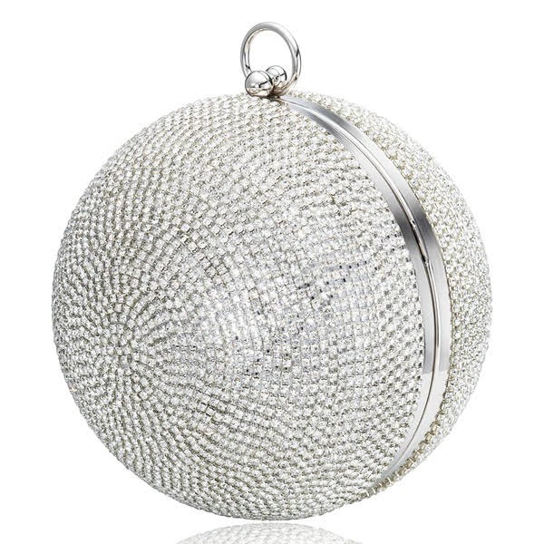 JULIE JULSEN Trblietavá disko kabelka strieborná Disco handbag silver | Welcomebaby.sk