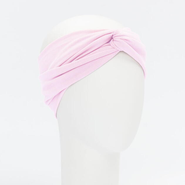 Prekrížená čelenka ružová Crosssed hairwrap pink | Welcomebaby.sk