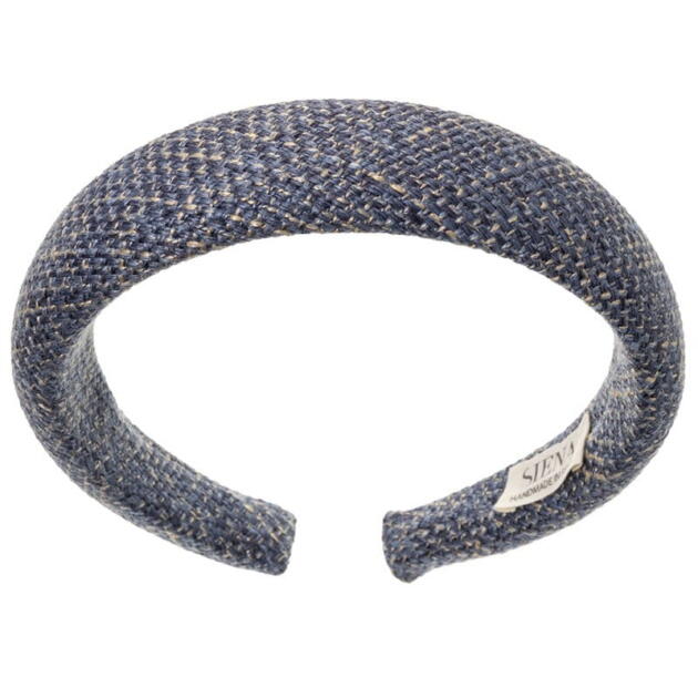 SIENA Tkaná čelenka modrá Woven cotton padded hairband french blue 200106025 | Welcomebaby.sk